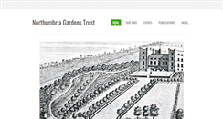 Desktop Screenshot of northumbriagardenstrust.com